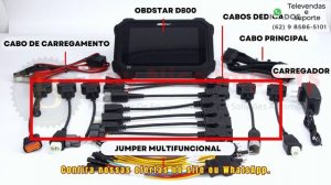 SCANNER NAUTICO OBDSTAR D800 PARA JET SKY MOTOR DE POPA BARCO LANCHA