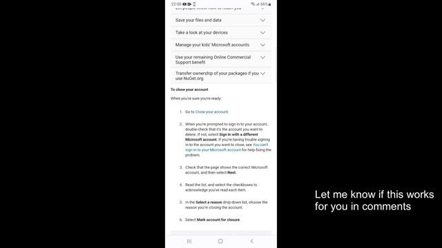 How To Delete Microsoft Account In Mobile (Android & IOS) | Close Microsoft Account On Phone