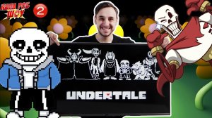 Продолжение обзора игры #Undertale! Какой путь выберет Папа Роб? Часть 2