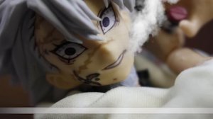 鬼滅の刃 無限城 stop motion ②Kokushibou vs Gyomei & Sanemi - FanAnimation  Demon Slayer 不死川実弥 行冥 黒死牟