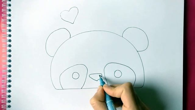 HOW TO DRAW A PANDA. МИЛАЯ ПАНДА смотреть онлайн