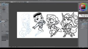 【Speedpaint】She-Ra Stickers