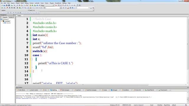 C programming - Switch Case (Hindi Tutorial)  Part 1