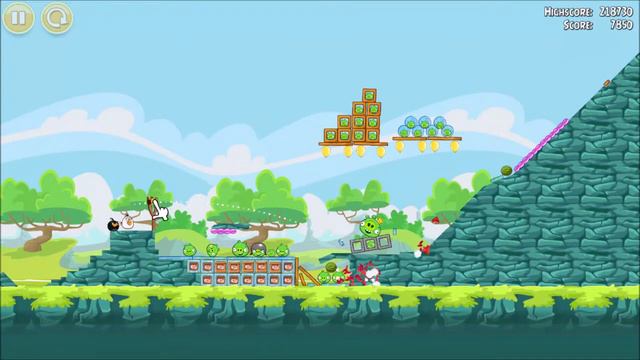Angry Birds Maker Custom Episode part 1 - 1-1 to 1-21 смотреть онлайн