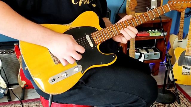 Wild Relics Brocaster "JB" with Fender Tone Master Deluxe Reverb смотреть онлайн