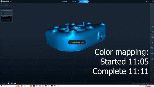 Cr-scan Ferret Pro 3D scanner. First Impressions смотреть онлайн