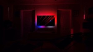 Philips Hue Sync Box whit Gradient lights. Philips 55OLED935 ambilight TV 4K 60fps