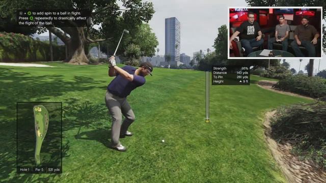 GTA 5: Playing Golf - IGN Live смотреть онлайн