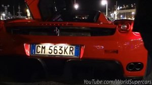 Ferrari Enzo Start Up and Loud Acceleration in Monaco