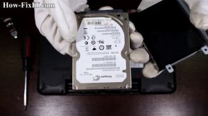 How to install SSD in Fujitsu Lifebook AH512, AH531 | Hard Drive replacement