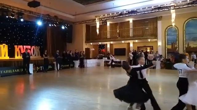Ганевич Арсений и Бондаренко Валерия Ювеналы 1 Танго Русский кубок г. Москва смотреть онлайн