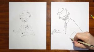 How to draw the Janitor (Little Nightmares)