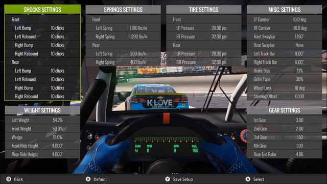 NASCAR Heat 2 Setup - Bristol Setup - Cup, Xfinity, and Trucks смотреть онлайн
