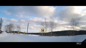 Енисейский р-он, с. Плотбище и  с Озерное  (янв. 2020 г.)