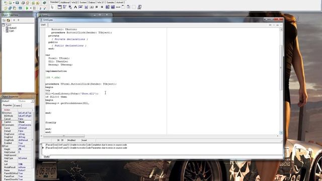 Delphi Динамическая загрузка DLL смотреть онлайн