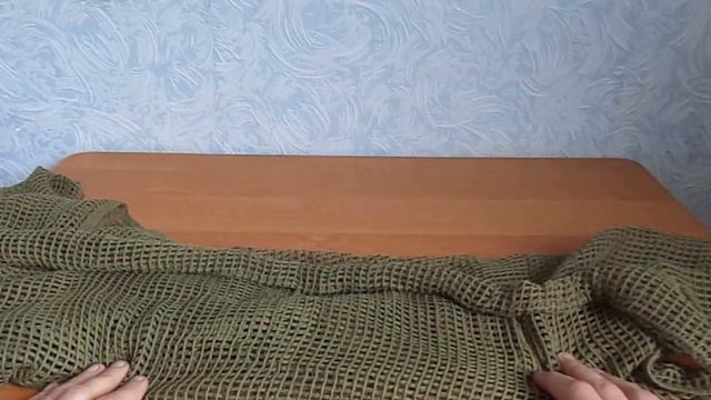 Маскировочная сетка-шарф для снайпера (страйкбол). Sniper camoflage. Sniper veil.