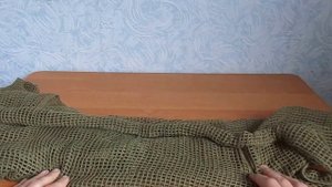 Маскировочная сетка-шарф для снайпера (страйкбол). Sniper camoflage. Sniper veil.