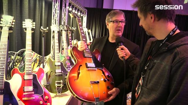 NAMM 2017: Gibson Alex Lifeson ES Les Paul, Tamio Okuda 1959 ES-330, Freddie King 1960 ES-335 uvm смотреть онлайн