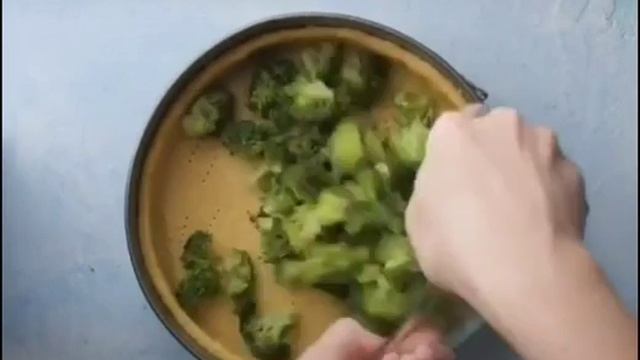 киш с семгой и брокколи смотреть онлайн