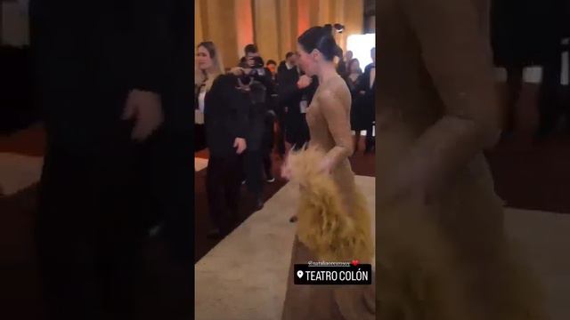 Natalia Oreiro en la Avant Première de "Santa Evita" en el Teatro Colón