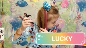 Обзор туши для волос Lucky. Детская косметика, цветная тушь для волос. Даша Скворцова.