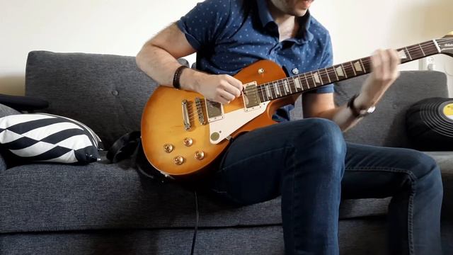 Gary Moore - Parisienne Walkways Guitar Cover Gibson Les Paul Tribute смотреть онлайн