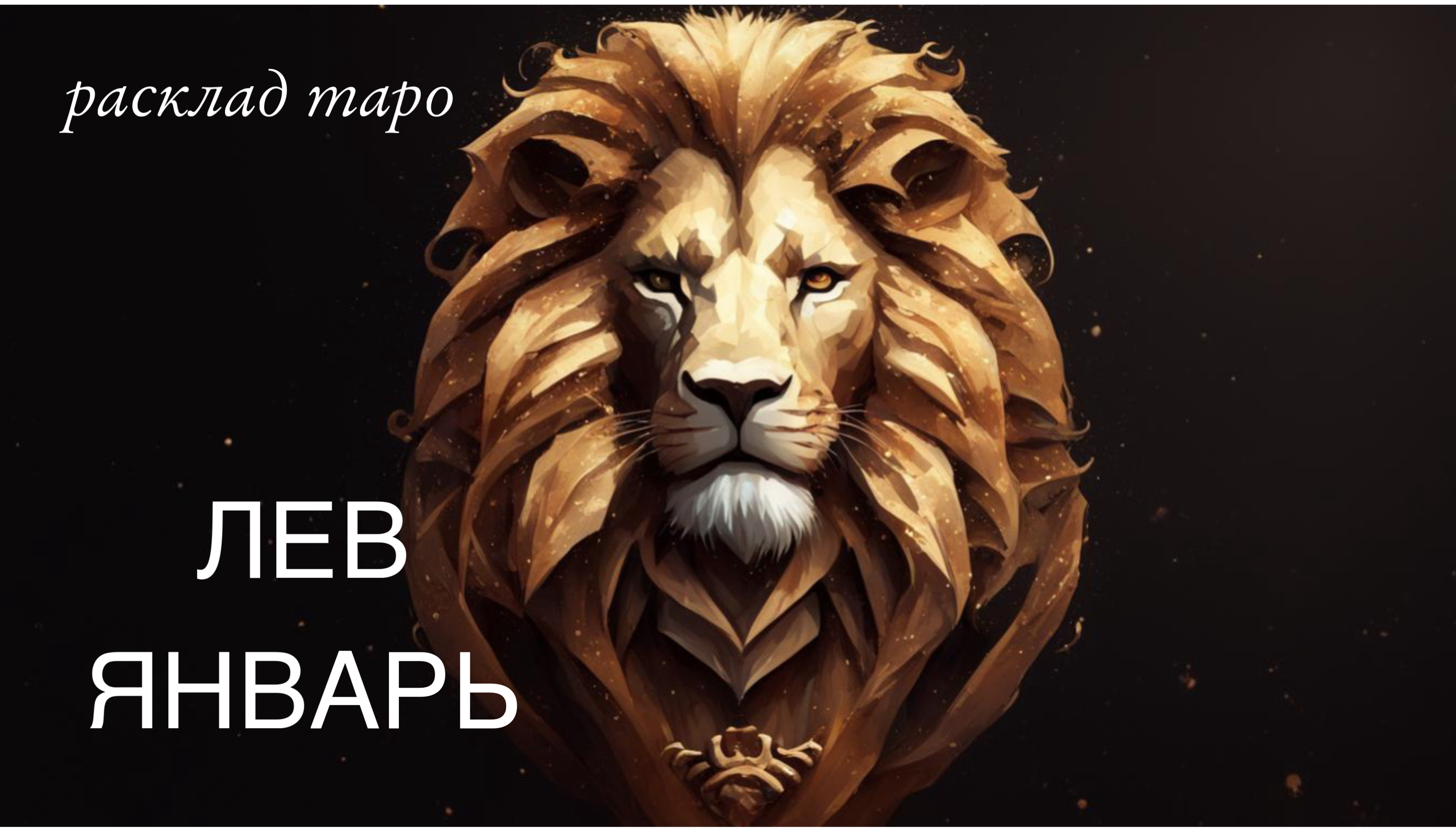 ЛЕВ таро прогноз ЯНВАРЬ ♌️ расклад таро онлайн