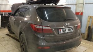 РАМТРАК-Сервис, Hunday Santa Fe, установка Webasto