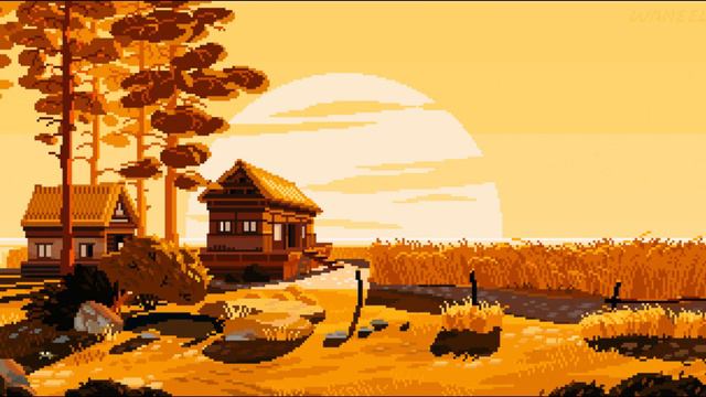 SAD LOFI FLUTE // PIXEL ART // смотреть онлайн