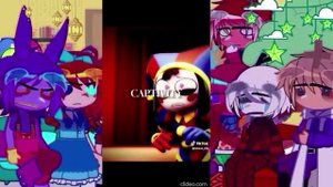 ??|| TADC react to each other ||| THE AMAZING DIGITAL CIRCUS: PILOT|| gacha reaction