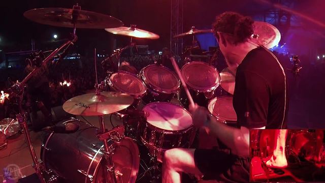 CANNIBAL CORPSE@Red Before Black-Paul Mazurkiewicz-Live at Brutal Assault 2018 (Drum Cam) смотреть онлайн