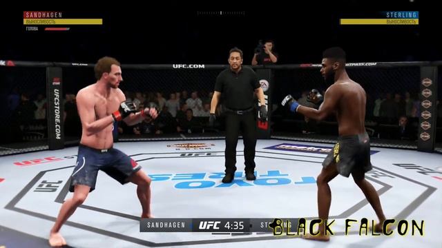 EA Sports UFC 3 Кори Сэндхаген - Алджамейн Стерлинг Cory Sandhagen - Aljamain Sterling