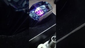 Хрустальная Ручка КПП Nissan с подсветкой