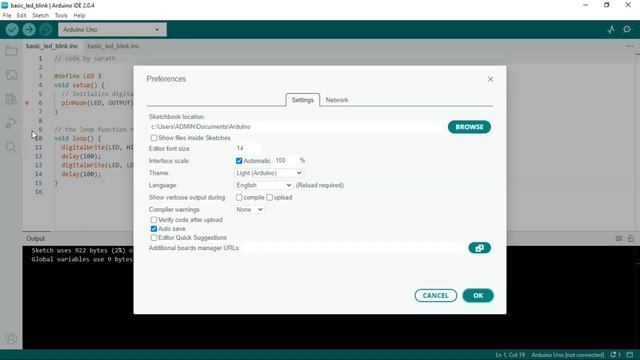 Arduino IDE 2.0.4 Tutorial For beginners / compilation error solving