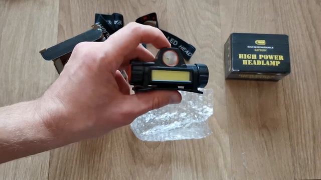Фонарь налобный аккумуляторный с Алиэкспресс . Фонарь c Aliexpress: Кемпинг Охота Рыбалка