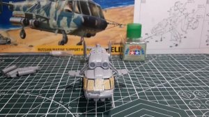 Сборка модели - Советский вертолет Ка-29 1/72 (ZVEZDA)
