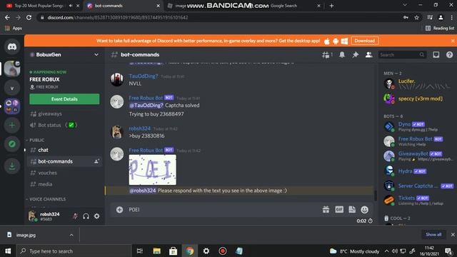 (slow) How to get free robux. [REQUIRES DISCORD] смотреть онлайн