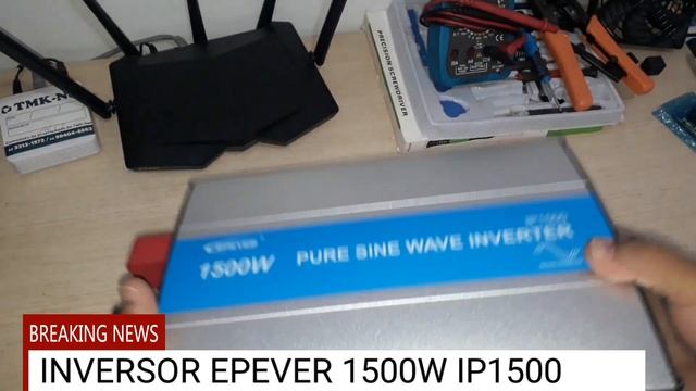 INVERSOR EPEVER 1500W IP1500 смотреть онлайн