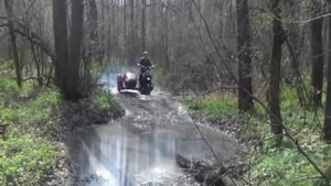 ИЖ планета 5 по грязи и снегу