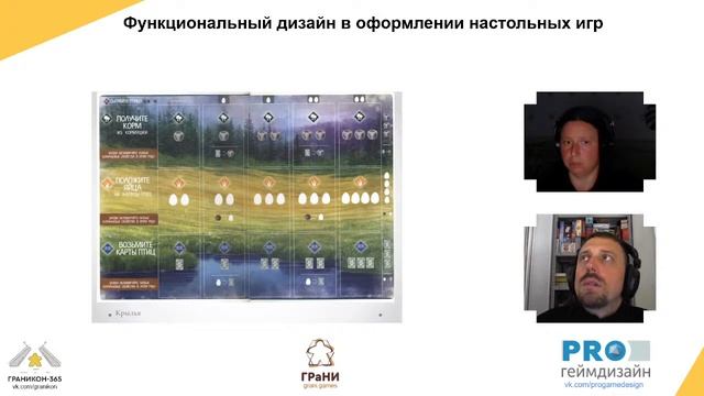 Лекция ГРаНИ. Надежда Пенкрат. Функциональный дизайн в оформлении настольных игр. смотреть онлайн