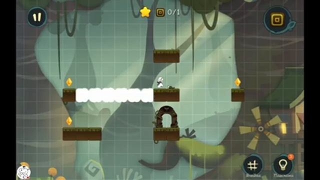 Очаровательная головоломка на андроид, бесплатно. "Тропа через лес". Первый взгляд. смотреть онлайн