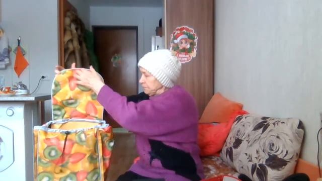 Купила очень красивую сумку на колесах для продуктов смотреть онлайн