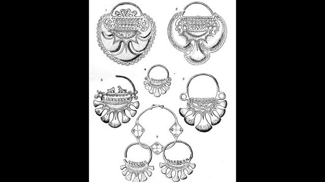 Височные кольца восточных славян! История развития ювелирных изделий в древней руси! смотреть онлайн