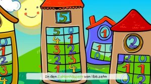 ? Zahlenhäuser || Kinderlieder zum Lernen