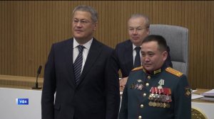 Радий Хабиров наградил за мужество медалью Шаймуратова участников мотострелкового полка "Башкортоста
