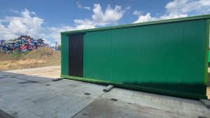 Модульное строение из 4-х модулей в сэндвич панелях