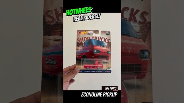 HOTWHEELS REAL RIDERS ‼️ 60’s FORD ECONOLINE PICKUP - Vintage