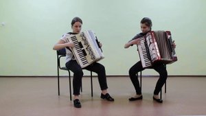 "Перевоз Дуня держала" РНП в обр. В. Шулешко (дуэт аккордеонистов)