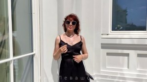 Подробнее о пошиве черного платья комбинации