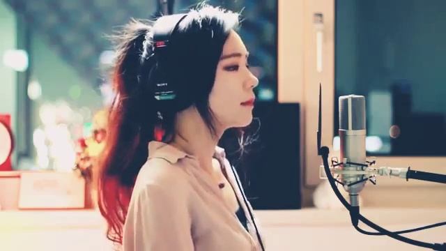 Шок!!!!Кореянка взорвола интернет!!! Rockabye by cover Jfla